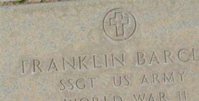 Sgt Franklin Barclay