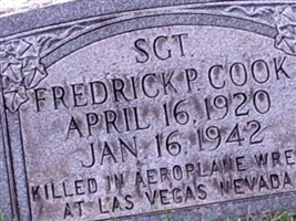 Sgt Fredrick P Cook