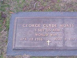 Sgt George Clyde Moats Sgt George Clyde Moats