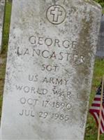 Sgt George Lancaster