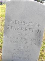 Sgt George W Starrett, Jr