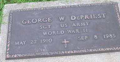 Sgt George W. Depriest