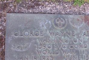 Sgt George Wayne Allen