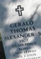 Sgt Gerald Thomas Alexander, Sr