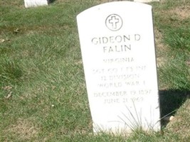 Sgt Gideon D Falin