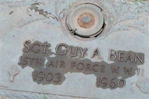 Sgt Guy A. Bean