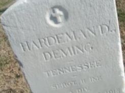 Sgt Hardeman Dolphus Deming