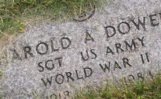 Sgt Harold A. Dowell