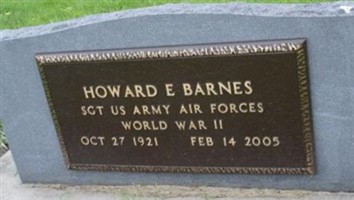 Sgt Howard E Barnes