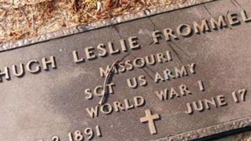 Sgt Hugh Leslie Frommel Sgt Hugh Leslie Frommel
