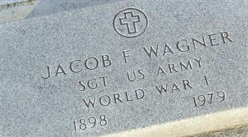 Sgt Jacob Frederick Wagner, Jr Sgt Jacob Frederick Wagner, Jr