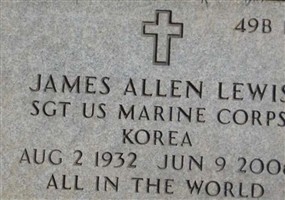 Sgt James Allen Lewis