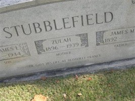 Sgt James L. Stubblefield Sgt James L. Stubblefield