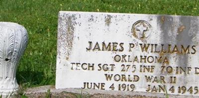 Sgt James Perry Williams