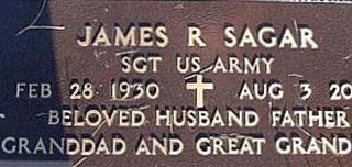 Sgt James R Sagar