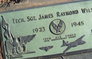 Sgt James Raymond Wilson