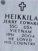 Sgt Jerry Edward Heikkila Sgt Jerry Edward Heikkila