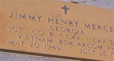 Sgt Jimmy Henry Mercer Sgt Jimmy Henry Mercer