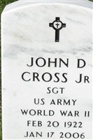Sgt John D. Cross, Jr Sgt John D. Cross, Jr