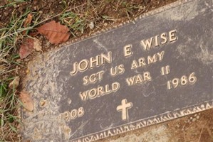 Sgt John E Wise Sgt John E Wise