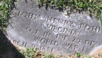Sgt John Henry Rohrer