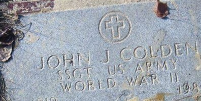 Sgt John J Golden