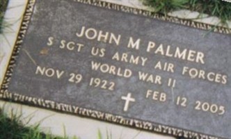 Sgt John M Palmer Sgt John M Palmer