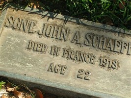 Sgt John Schaeffer