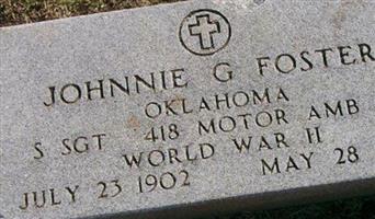 Sgt Johnnie G Foster