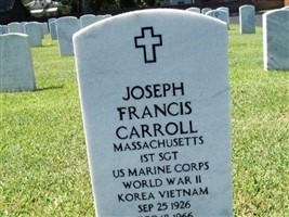 Sgt Joseph Francis Carroll Sgt Joseph Francis Carroll