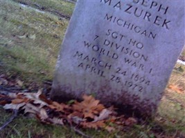 Sgt Joseph Mazurek Sgt Joseph Mazurek