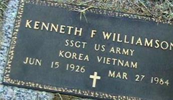 Sgt Kenneth F Williamson