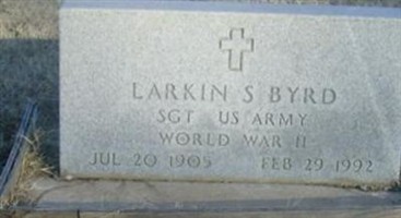 Sgt Larkin S Byrd