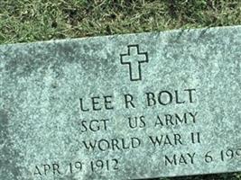 Sgt Lee R Bolt