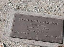 Sgt Leon Louis Simpson