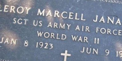 Sgt Leroy Marcell Janacek