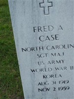 Sgt Maj Fred A Case Sgt Maj Fred A Case