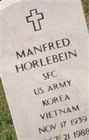 Sgt Manfred Horlebein