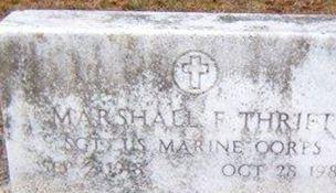 Sgt Marshall F. Thrift