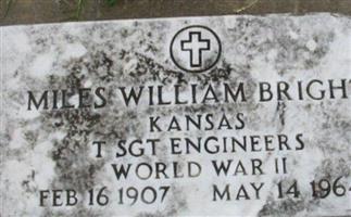 Sgt Miles William Bright