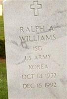 1Sgt Ralph A Williams