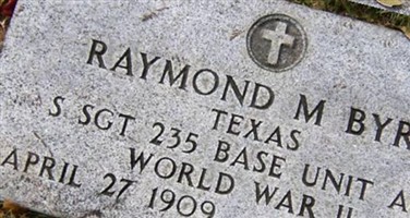 Sgt Raymond M Byrd