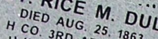 Sgt Rice M. Dulin Sgt Rice M. Dulin
