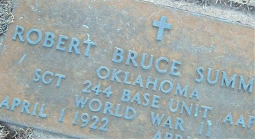 Sgt Robert Bruce Summers
