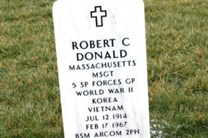 Sgt Robert Cyrill Donald