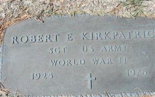 Sgt Robert E. Kirkpatrick