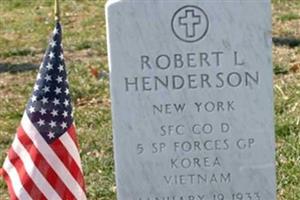 Sgt Robert L Henderson