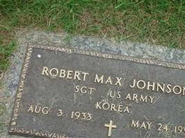 Sgt Robert Max Johnson