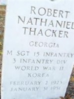 Sgt Robert Nathaniel Thacker, Jr Sgt Robert Nathaniel Thacker, Jr