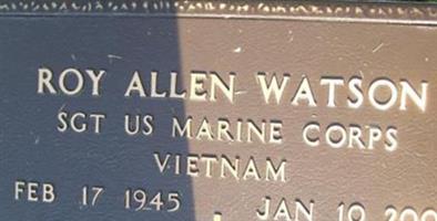 Sgt Roy Allen Watson